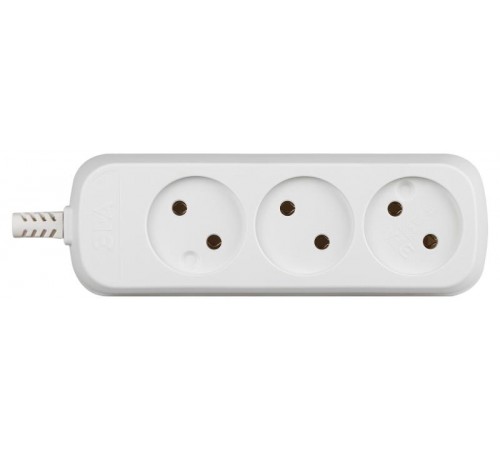 Колодка 3гн KX-3 без зазeмл  Б0028331  ЭРА