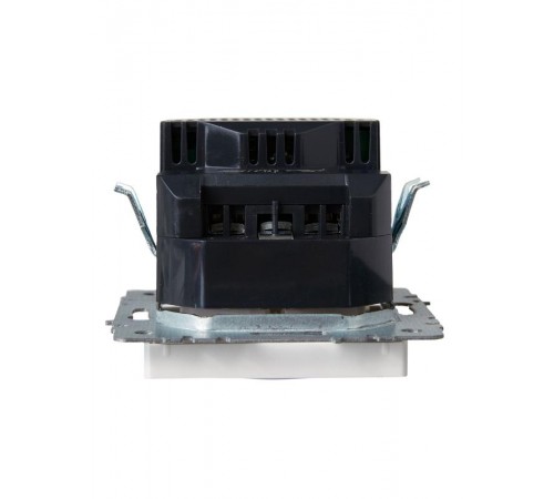 BRITE Розетка с заземлением со шторками 16А с USB A+A 3,1А РЮш10-2-БрЖ жемчужный  BR-R14-16-U21-D31-K36  IEK