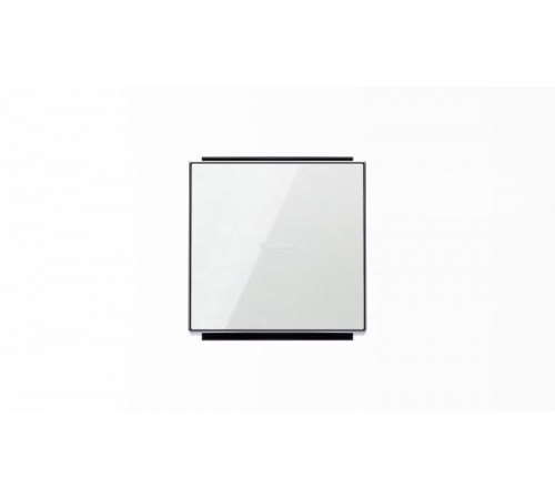 Клавиша для 1-клавишных выключателей/переключателей/кнопок с линзой подсветки, серия SKY, цвет стекло белое2CLA850130A2101 ABB