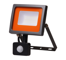 Прожектор светодиодный СДО PFL-SC Sensor 30Вт 6500К IP54 (матовое стекло)  5001411  Jazzway
