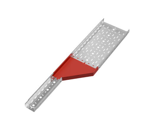 Переходник правый 50х100-300 мм "ПЛЮС" HD  PDplus50-100-300-R HD   КМ-профиль
