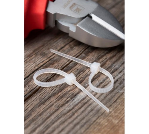 Хомут нейлоновый 2,5х80 (уп./100шт) EKF Simple  plc-c-2.5x80  EKF