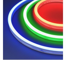 Образец Гибкий неон ARL-MOONLIGHT-1712-SIDE 24V RGB (arlight, 12 Вт/м, IP67)  029775  Arlight