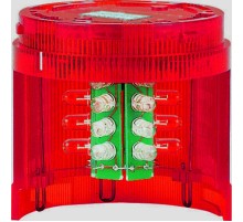 Сигнальная лампа KL70-307R красная (вращающийся свет) со светоди одами 24В AC/DC  1SFA616070R3071  ABB