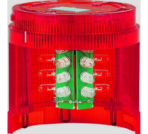 Сигнальная лампа KL70-307R красная (вращающийся свет) со светоди одами 24В AC/DC  1SFA616070R3071  ABB