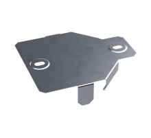 Крышка переходника симметричного Стандарт INOX (AISI 316) 100х50  PR16.6034  Промрукав