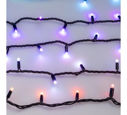 Светодиодная гирлянда ARD-STRING-PRO-10000-BLACK-95LED-LIVE RGBW-DMX (24V, 10W) (Ardecoled, IP65)  031751  Arlight