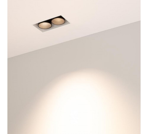 Светильник MS-ORIENT-BUILT-TRIMLESS-TC-S38x67-5W Warm3000 (WH-BK, 30 deg, 230V) (Arlight, IP20 Металл, 5 лет)  031923  Arlight