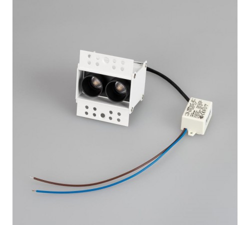 Светильник MS-ORIENT-BUILT-TRIMLESS-TC-S38x67-5W Day4000 (WH-BK, 30 deg, 230V) (Arlight, IP20 Металл, 5 лет)  032228  Arlight