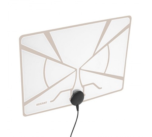 Антенна комнатная "Активная" для аналогового и цифрового телевидения DVB-T2 Ag-709  34-0709  REXANT