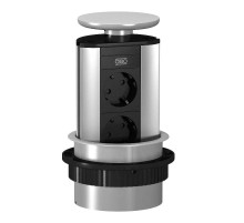 Настольный бокс вертикальный DBV (алюминий,серебристый) (DBV-A3A D2S)  6116854  OBO Bettermann