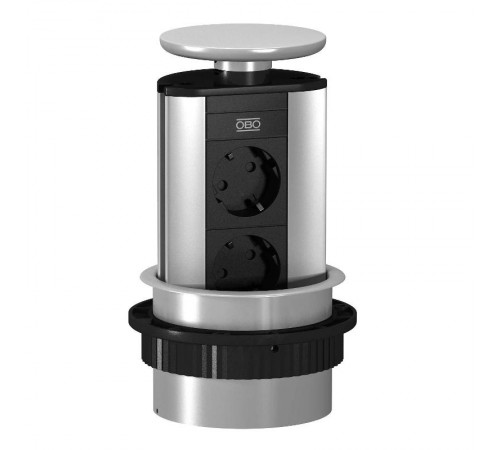 Настольный бокс вертикальный DBV (алюминий,серебристый) (DBV-A3A D2S)  6116854  OBO Bettermann