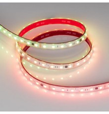 Светодиодная лента герметичная SPI-PFS-B60-12mm 24V RGB-PX6-BPT (12 W/m, IP68, 5060, 5m) (Arlight, бегущий огонь)  039602  Arlight