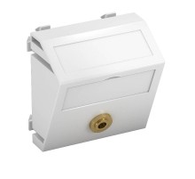 Мультимедийная рамка Audio-Klinke Modul45 (белый) (MTS-MK L RW1)  6104958  OBO Bettermann
