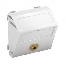 Мультимедийная рамка Audio-Klinke Modul45 (белый) (MTS-MK L RW1)  6104958  OBO Bettermann