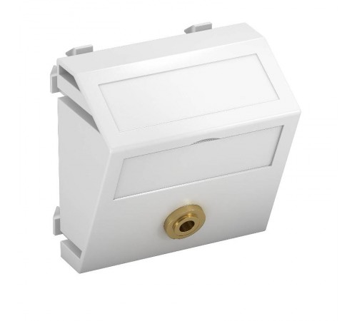 Мультимедийная рамка Audio-Klinke Modul45 (белый) (MTS-MK L RW1)  6104958  OBO Bettermann