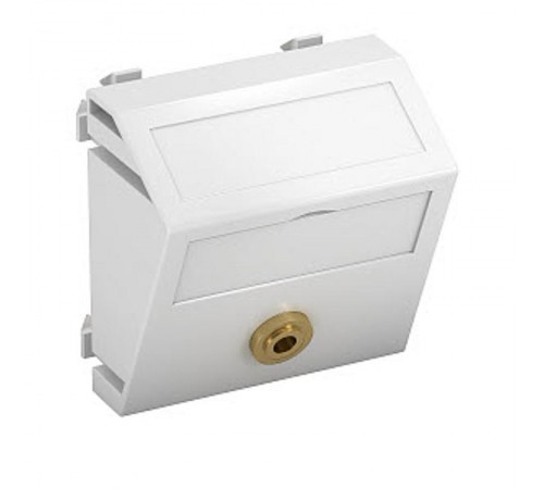 Мультимедийная рамка Audio-Klinke Modul45 (серебристый) (MTS-MK L AL1)  6104964  OBO Bettermann