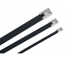 Хомут стальной ХСт 12,0х300мм с пол. покр. (100шт/упак)  UHS11-012-300-100  IEK