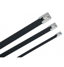 Хомут стальной ХСт 12,0х250мм с пол. покр. (100шт/упак)  UHS11-012-250-100  IEK