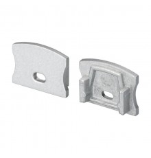 Заглушка для ALU-WIDE-H15 с отверстием  023370  Arlight