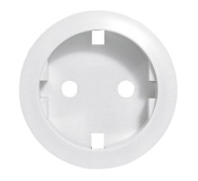 Celiane Белый Накладка Розетки с/з, для винт и безвинт зажимов (мех 67153, 67161)  068131  Legrand