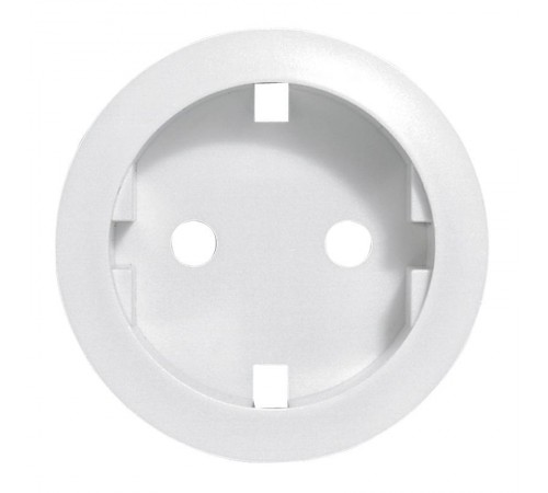 Celiane Белый Накладка Розетки с/з, для винт и безвинт зажимов (мех 67153, 67161)  068131  Legrand