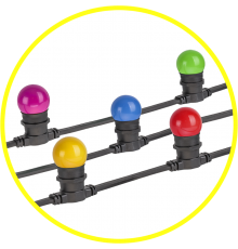 Гирлянда световая  NGF-01-100-40-E27-BL 100м, 250 патронов  61554  Navigator