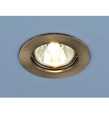 Светильник точечный встраиваемый 863 MR16 SB бронза  a030071  Elektrostandard