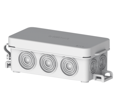 Коробка распределительная 81х38х30, 10 выводов, IP54  КР2501-И  HEGEL