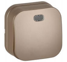 GLORY Выключатель 1-клавишный с индикацией о/у 10А ВС20-1-1-ХШм шампань матовый  EVH11-K37M-10  IEK