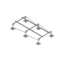 Опорная конструкция для установки оборудования TECHNORAPTOR STEELFOOT 1500х3000 тип 1 HD  KM-TR-STF-SSEI-1500-3000-1 HD  КМ - профиль