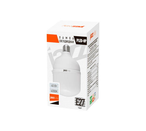 Лампа светодиодная мощная PLED-HP-T120 40w 4000K E27 220/50  .1038920A  Jazzway