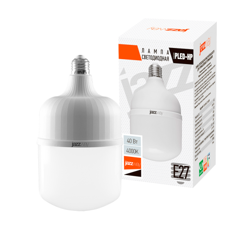 Лампа светодиодная мощная PLED-HP-T120 40w 4000K E27 220/50  .1038920A  Jazzway