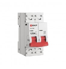 Выключатель нагрузки ВН-125N 2Р 125А PROXIMA EKF  S1252125  EKF