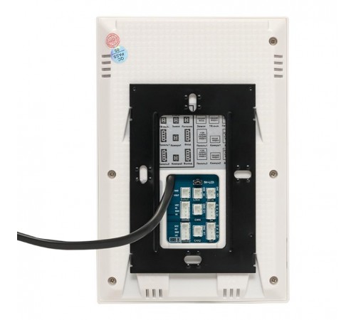 Видеодомофон IPV-01 бел. 4''TFT 4пр. 2 канала IP20 EKF  int-ipv-01  EKF