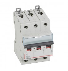 Выключатель автоматический трехполюсный DX3 10000 32А C 16кА  409257  Legrand