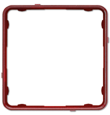 Внутренняя цветная рамка; красный металлик  CDP81RTM  Jung