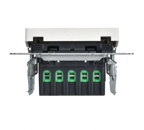 BRITE Кнопка звонка с индикацией для отелей 10А ВС10-1-9-БрАБ арктический белый   BR-V14-2-10-K91  IEK