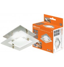 Светильник точечный встраиваемый под лампу СВ 05-01 MR16 50Вт G5.3 хром  SQ0359-0016  TDM