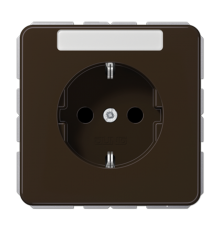Штепсельная розетка SCHUKO 16A 250V~ с полем для надписи CD1520BFNABR Jung
