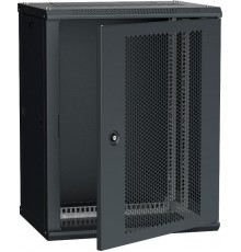 Шкаф LINEA W 12U 600x450 мм дверь перфорированная, RAL9005  LWR5-12U64-PF  ITK