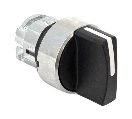 Механизм исполнительный переключателя ХB4 на 3 положения возвратный без фиксации, без подсветки с короткой ручкой IP65  XB4BD3-65  EKF