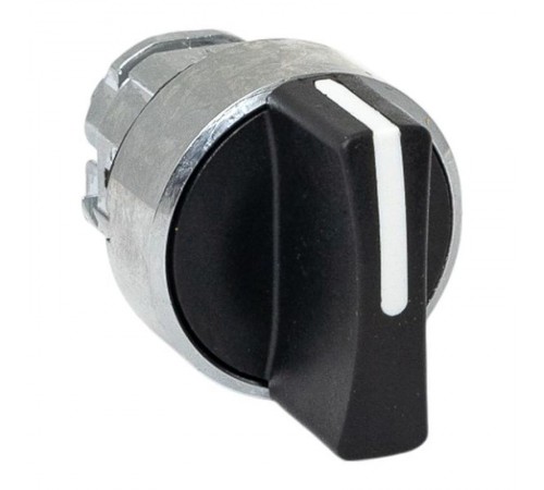 Механизм исполнительный переключателя ХB4 на 3 положения возвратный без фиксации, без подсветки с короткой ручкой IP65  XB4BD3-65  EKF