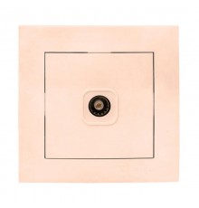 Валенсия розетка телевизионная 1-местная 75Ом 5-862МГц кремовая EKF PROxima   EWA00-027-20   EKF