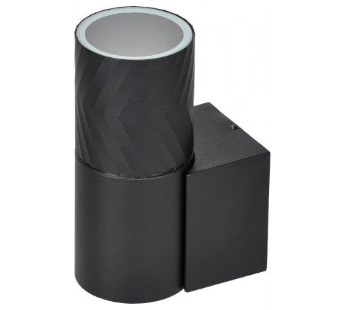 Светильник уличный 5107 настенный GU10 IP65 черный  LT-UBU0-5107-GU10-1-K02  IEK