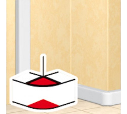 Угол внешний на выс. 35мм переменный от 60° до 120° DLP  010621  Legrand