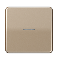 Клавиша для KNX кнопки, 1 группа с окошком; металл; золотая бронза  CD101KO5GB  Jung