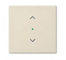 SRB-1-92 Клавиша одинарная free@home, жалюзи, Basic 55, цвет слоновая кость  6220-0-0637   2CKA006220A0637  ABB