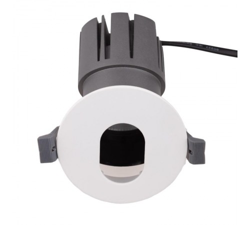 Светильник встраиваемый поворотный Horeca Dark Light с антиослепляющим эффектом 12 Вт 4000 К Oval LED WHITE  615-1004  Rexant