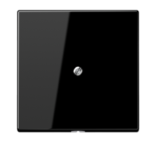 Вывод для кабеля, с зажимом для фиксации кабеля, фиксация винтом; дюропласт; черный; LS990  LS990ASW  Jung